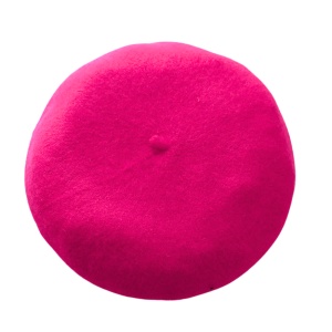Bereta dama eleganta reglabila fuchsia, 2, ibucork.ro