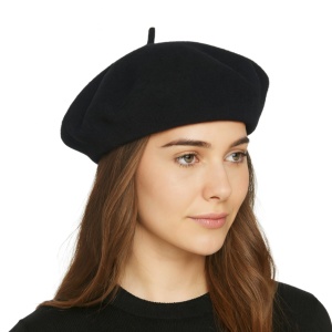 Bereta dama eleganta reglabila neagra - Img 3