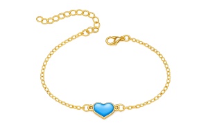 Bratara reglabila Blue Heart