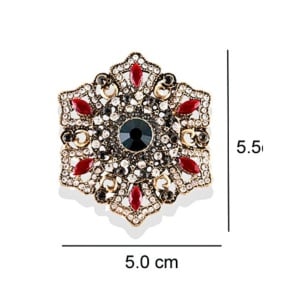 Brosa Vintage Red 36458 Ibucork.ro