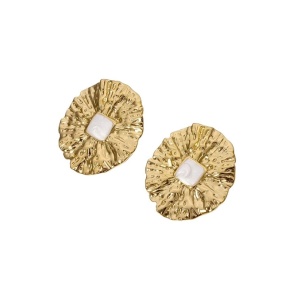 Cercei placati cu aur Vintage 34278 Ibucork.ro