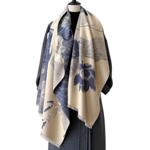 Esarfa casmir Blue, 2, ibucork.ro