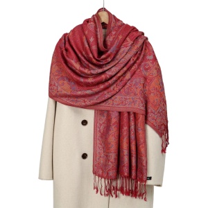 Esarfa casmir jacquard Purple - Img 1