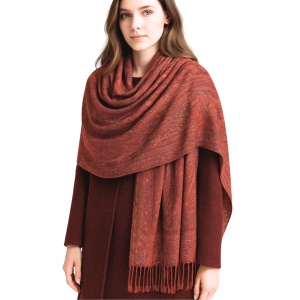 Esarfa casmir jacquard rosie, 3, ibucork.ro