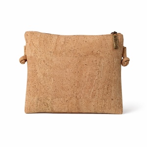 Geanta dama crossbody din pluta Natural Brown, 3, ibucork.ro