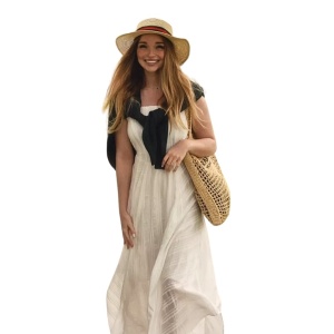 Palarie din rafie Bee Summer 37178 Ibucork.ro