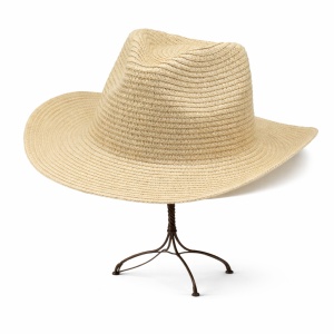 Palarie Panama din rafie unisex crem, 2, ibucork.ro
