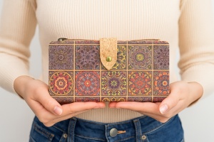 Portofel damă pluta model Tiles, 7, ibucork.ro