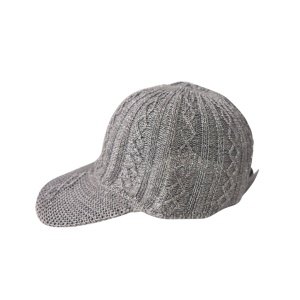 Sapca de vara crosetata gri - Img 2