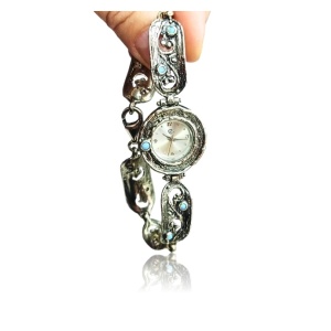 Ceas cu bratara din argint Opal 35589 Ibucork.ro