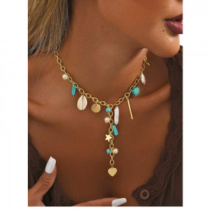Colier Golden Little Heart 26329 Ibucork.ro