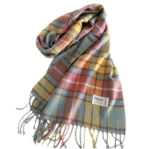 Esarfa groasa Cashmere in carouri