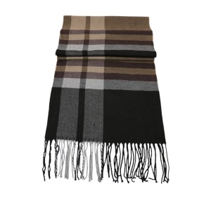 Fular Cashmere barbatesc cu franjuri, 2, ibucork.ro