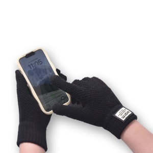 Manusi unisex tricotate cu touchscreen 31900 Ibucork.ro