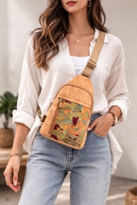 Rucsac banduliera din pluta Nature, 5, ibucork.ro