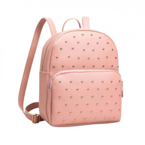 Rucsac roz cu tinte metalice 19699 Ibucork.ro