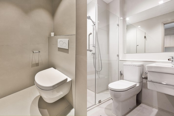 Diferente intre vasele WC suspendate si cele pe pardoseala