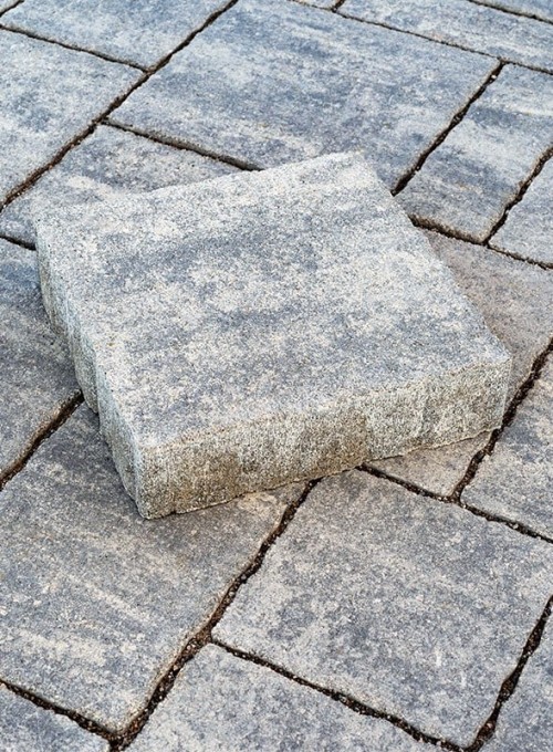Pavaj rezidential Viastein Riano Barocco multiformat 8 cm, basalt