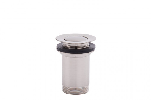 Ventil lavoar click-clack FDESIGN Kleome, cu preaplin, nichel periat