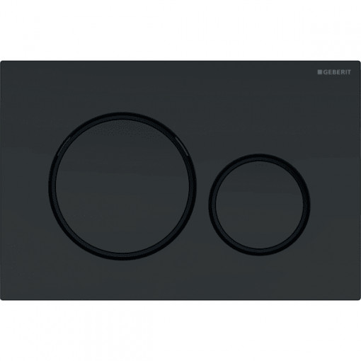 Clapeta actionare Geberit Sigma 20 negru mat