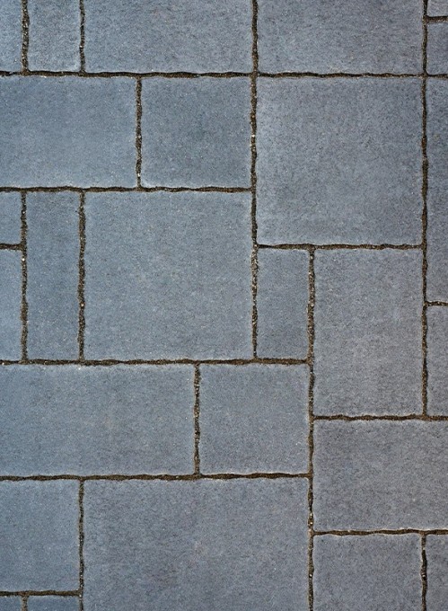 Pavaj rezidential Viastein Riano Barocco multiformat 5 cm, basalt hell