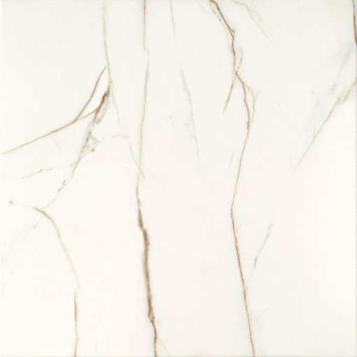 Gresie Tubadzin Floris 59.8x59.8 cm, rectificata, alb