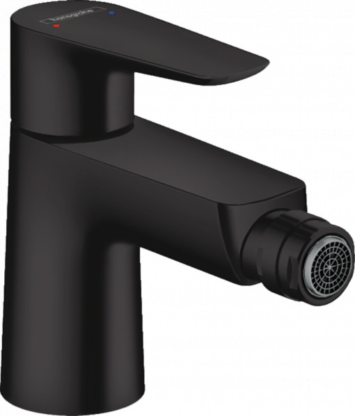 Baterie bideu Hansgrohe Talis E, negru mat