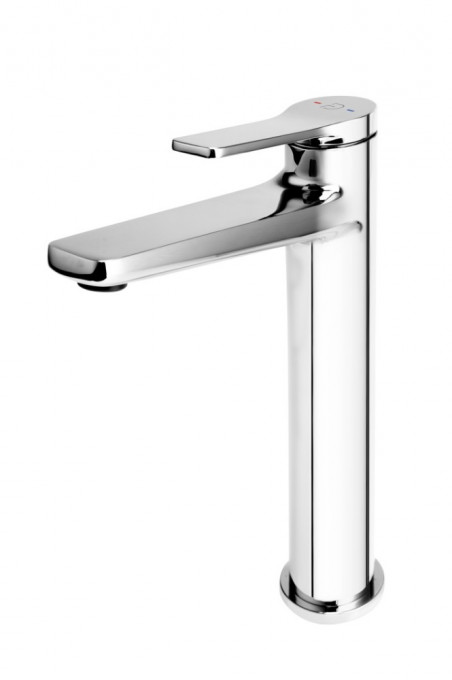Baterie lavoar inalta FDESIGN Seppia cu ventil click-clack, crom