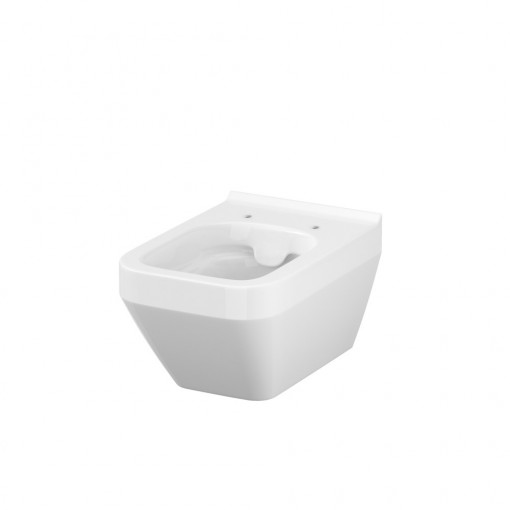 Vas wc suspendat Cersanit Crea, Clean On, rectangular, fara capac