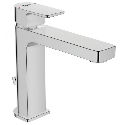 Baterie lavoar Ideal Standard Edge Grande, cu ventil pop-up, crom