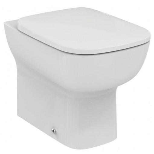 Set vas wc pe pardoseala Ideal Standard Esedra BTW cu capac duroplast