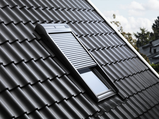 Roleta exterioara Velux SSL FK06, actionare solara, 66x118 cm