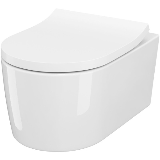 SET B252 Vas wc suspendat Cersanit Inverto StreamOn cu capac slim softclose