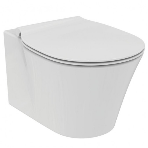 Vas wc suspendat Ideal Standard Connect Air, Aquablade, fixare ascunsa