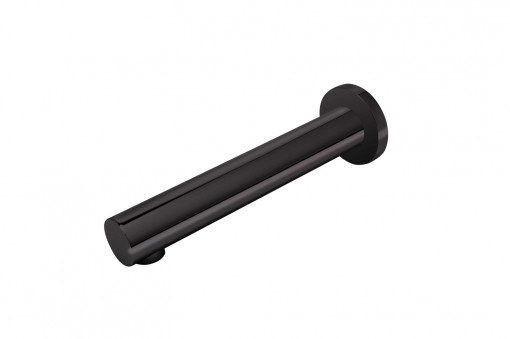 Pipa cada fixa FDESIGN Inula, 200 mm, negru