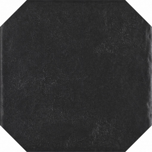 Gresie Paradyz Modern struktura Octagon 19.8x19.8 cm, nero