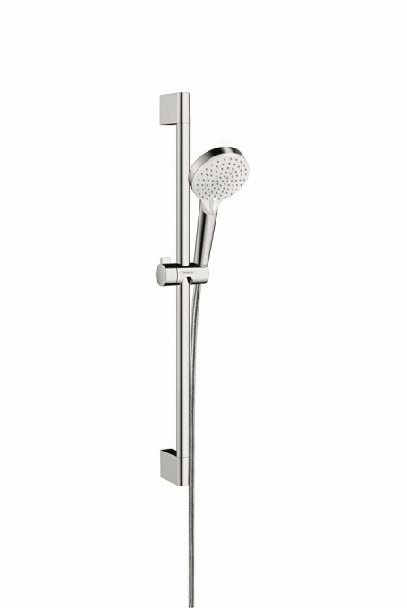 Set de dus Hansgrohe CROMETTA NEW VARIO, bara 65 cm, alb-crom