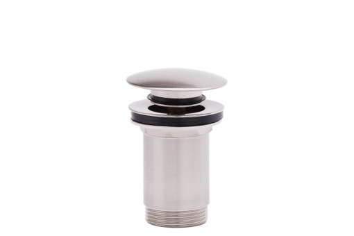Ventil lavoar click-clack FDESIGN Kleome, cu preaplin, nichel periat
