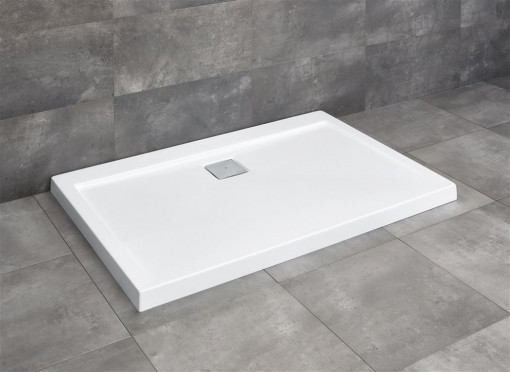 Cadita dus dreptunghiulara acril Radaway Argos D 100x80x5.5 cm