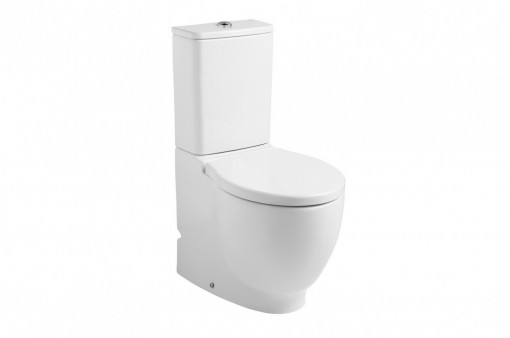 Vas wc pe pardoseala Gala Klea BTW alb lucios