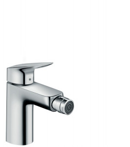 Baterie bideu Hansgrohe Logis 100, crom - Img 1