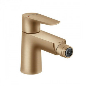 BATERIE BIDEU TALIS E CU VENTIL, BRUSHED BRONZE
