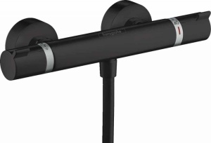 Baterie termostatica dus Hansgrohe Ecostat Comfort, negru mat - Img 3
