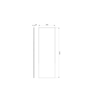 Blat pentru mobilier Cersanit MODUO 140 cm, stejar hikora - Img 2