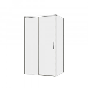 Cabina de dus Radaway Idea KDJ cu usa glisanta si perete fix, 110x90 cm - Img 3