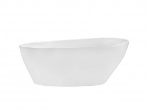Cada freestanding compozit Besco Goya alba 160x70 cm - Img 3