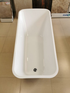 Cada freestanding dreptunghiulara 9013, acril, 170x80 cm - Img 2
