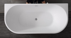 Cada freestanding dreptunghiulara 9019, acril, 170x80 cm - Img 3