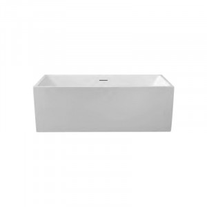 Cada freestanding Hatria Roma, acril, 170x78 cm, alba - Img 2