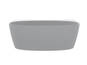 Cada freestanding Miraggio Anna compozit 175x85 cm alb lucios - Img 6